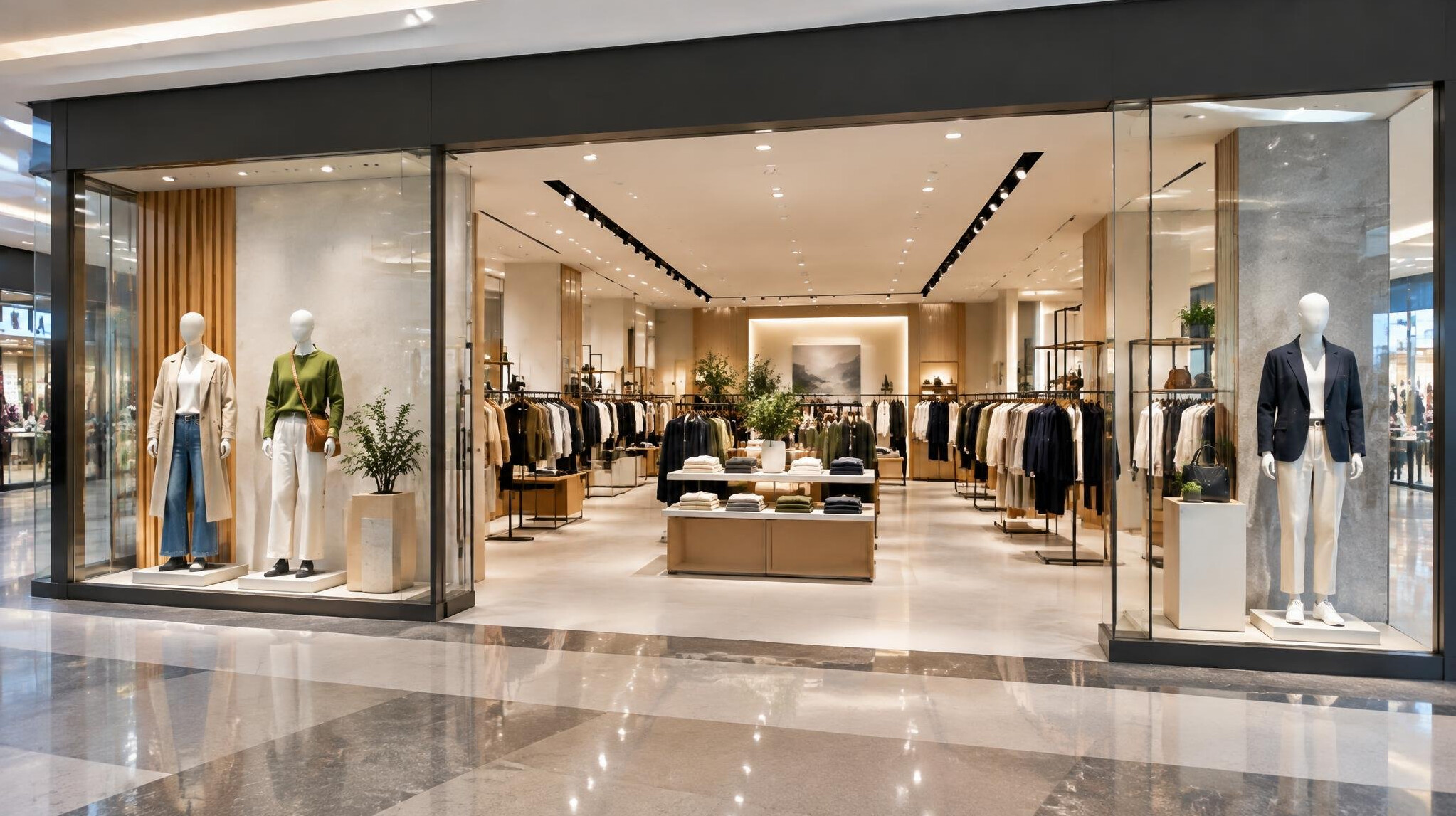 modern retail store interior