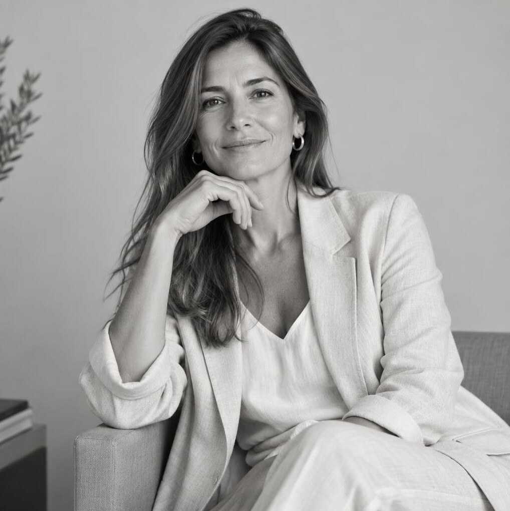Editorial portrait of the agency founder