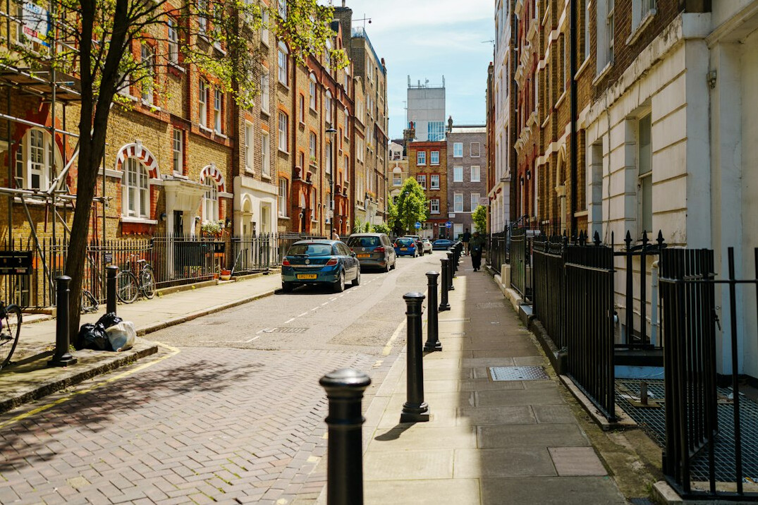city neighborhood street